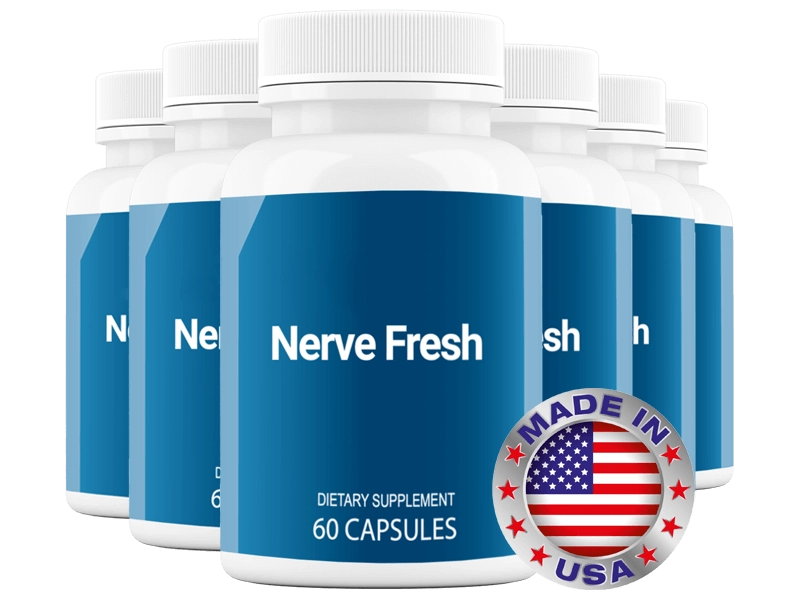 Nerve Fresh Plant-Based Nerve Formula Illustration